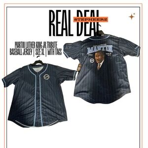 Martin Luther King Jr Tribute Baseball Jersey | Size XL | With Tags |
